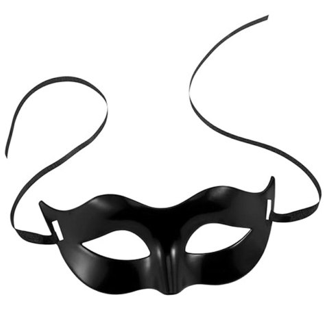 BQ85 Maska wenecka czarna przebranie BQ85 Maska wenecka czarna przebranie
