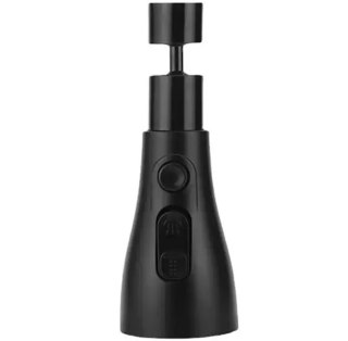 DA133 Perlator kuchenny czarny przegub