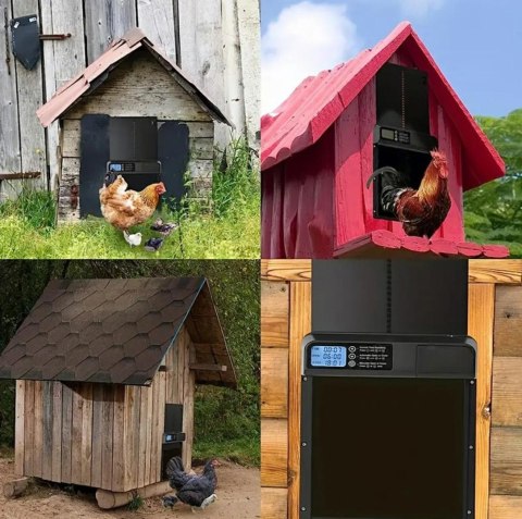 DA265 Drzwi automatyczne do kurnika