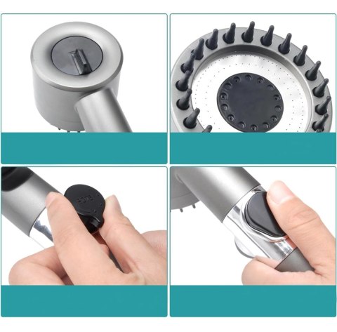 DA278 Słuchawka prysznicowa czarny