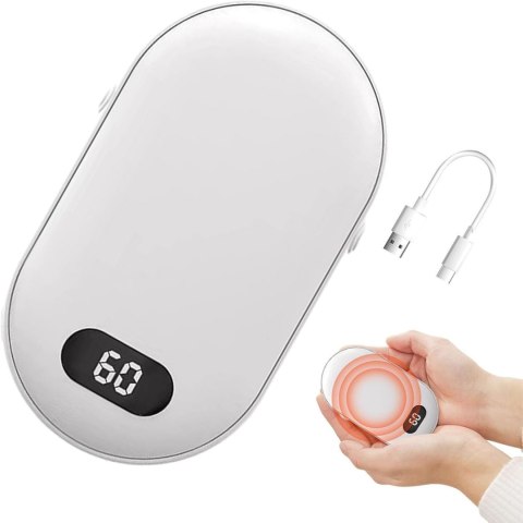 DA307 Przenośny ogrzewacz dłoni biały