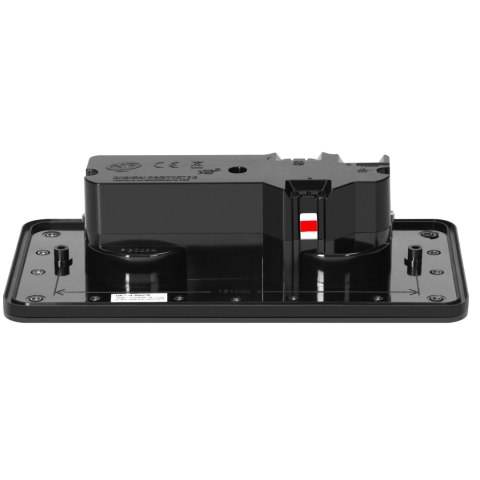 Hermetyczne gniazdo elektryczne podwójne, prostokątne, IP55, czarne