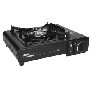 Kuchenka turystyczna Alpen Camping, moc: 2.0 kW, zużycie gazu 146g/h, zapłon piezoelektryczny, TYROL