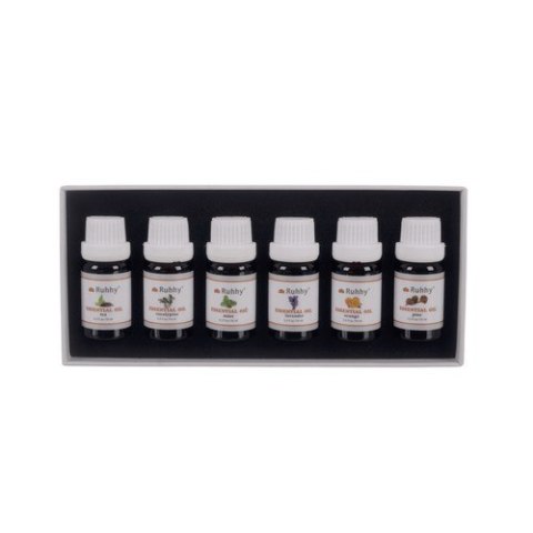 Olejki zapachowe - zestaw 6szt. 10ml Ruhhy 21939