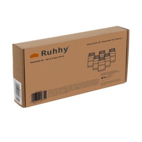 Olejki zapachowe - zestaw 6szt. 10ml Ruhhy 21939