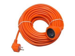 98-757# Przedłużacz sieciowy pr-160 1-gniazdo z uziemieniem 30m pomarańczowy 3x1,5mm