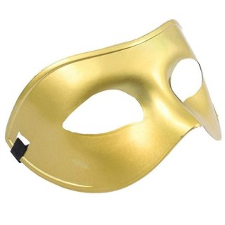 BQ85B Maska wenecka złota przebranie
