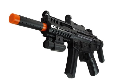 Duży Pistolet Karabin Maszynowy na baterie Światło Dźwięk Wibracje Duży Pistolet Karabin Maszynowy na baterie Światło Dźwięk Wibracje