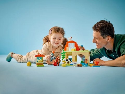 Klocki duplo 10416 opieka nad zwierzętami na farmie