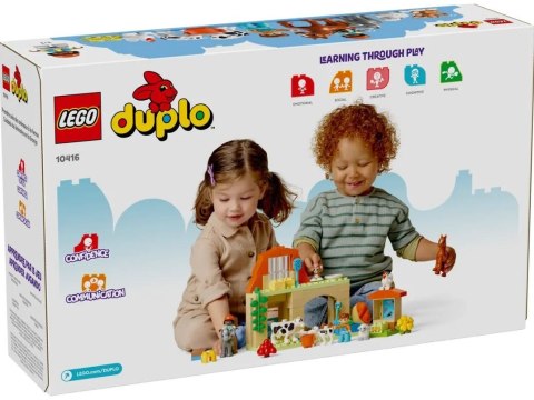 Klocki duplo 10416 opieka nad zwierzętami na farmie