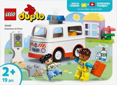 Klocki duplo 10447 karetka z kierowcą