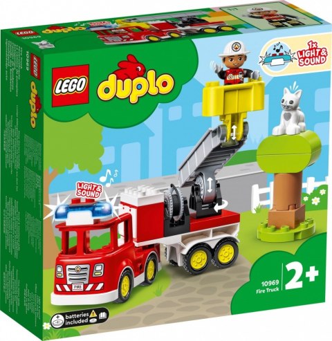 Klocki duplo 10969 wóz strażacki