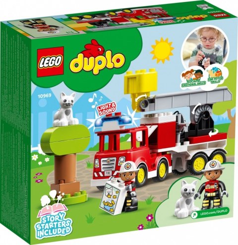 Klocki duplo 10969 wóz strażacki