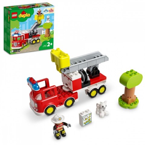 Klocki duplo 10969 wóz strażacki