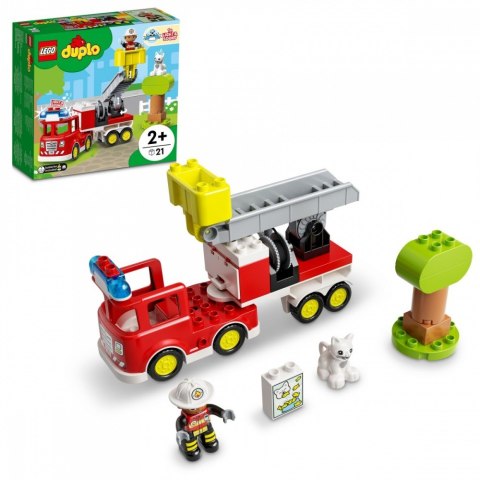 Klocki duplo 10969 wóz strażacki