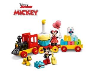 Klocki duplo disney 10941 urodzinowy pociąg myszek