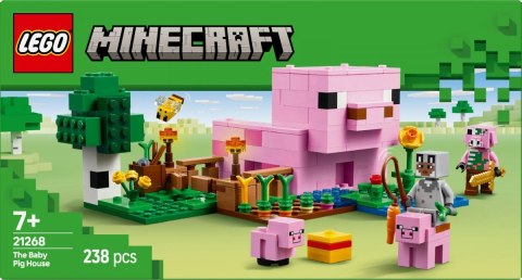 Klocki minecraft 21268 dom prosiaczka