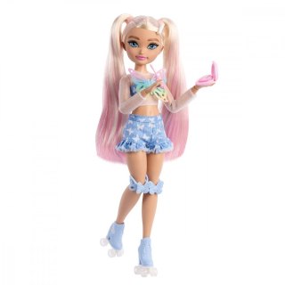 Lalka barbie dream besties malibu na wrotkach