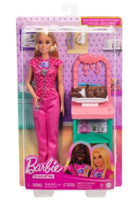 Lalka barbie lekarz pediatra