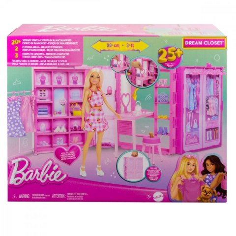 Lalka barbie zestaw szafa marzeń 3.0