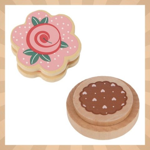 Zestaw do herbaty dla dzieci +patera Kruzzel 26418