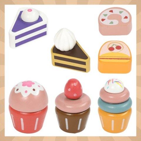 Zestaw do herbaty dla dzieci +patera Kruzzel 26418