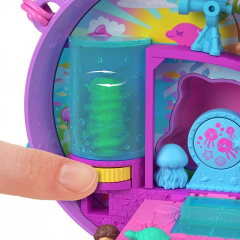 Zestaw figurek polly pocket akwarium delfina zestaw kompaktowy