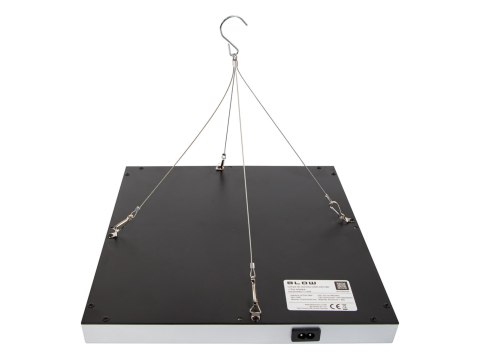 71-303# Lampa do wzrostu roślin panel do uprawy 225 led + liny 36w wisząca