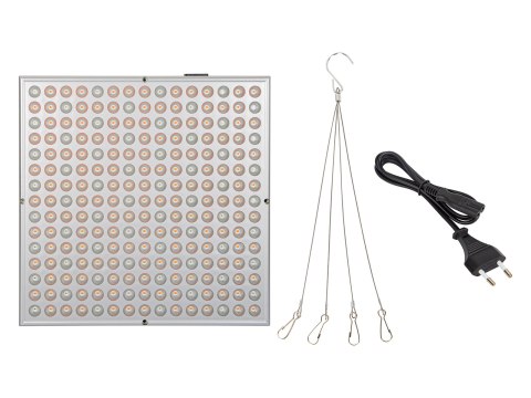 71-303# Lampa do wzrostu roślin panel do uprawy 225 led + liny 36w wisząca