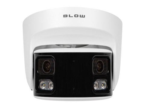 77-859# Kamera ip blow 8mp bl-i8ss40twm 4mm biała kopułowa panoramiczna duallens