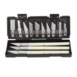 AG607B Nożyk skalpel + ostrza 13pcs