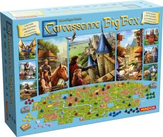 Gra carcassonne big box 6 pl