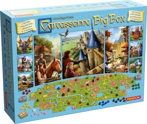 Gra carcassonne big box 6 pl Gra carcassonne big box 6 pl