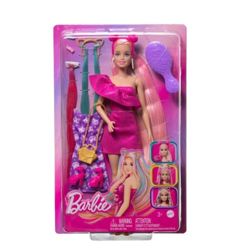 Lalka barbie zabawa włosami