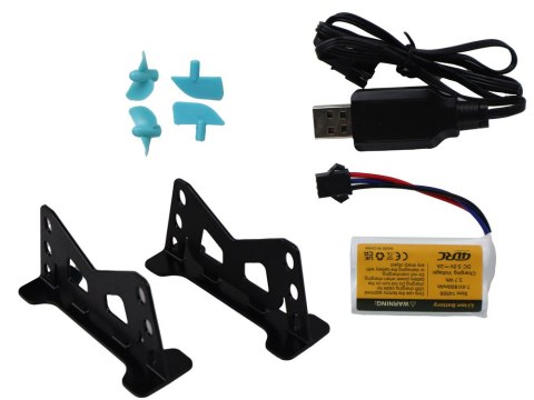 Łódź Wodna RC 2.4G Żółto-Turkusowa Wodoodporna Pilot Do Sterowania Łódź Wodna RC 2.4G Żółto-Turkusowa Wodoodporna Pilot Do Sterowania