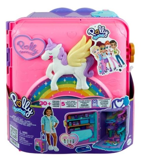 Zestaw polly pocket wakacyjny kurort walizka