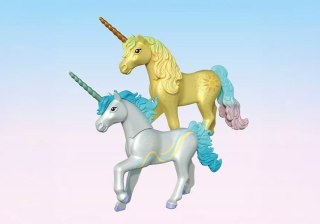 Zestaw z figurkami princess magic 71840 jednorożec do kolekcjonowania rainbow flower z wróżką