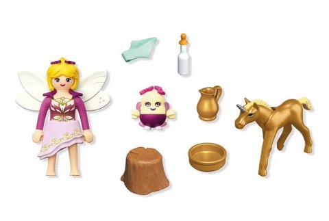 Zestaw z figurkami princess magic 71844 złoty Źrebak z wróżką Zestaw z figurkami princess magic 71844 złoty Źrebak z wróżką