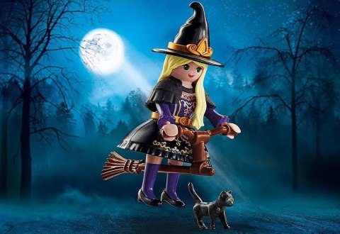 Zestaw z figurkami special plus 71584 czarownica z kotem Zestaw z figurkami special plus 71584 czarownica z kotem