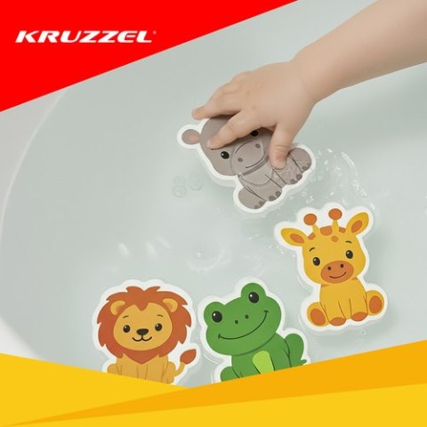 Puzzle piankowe do kąpieli - zwierzątka 26600