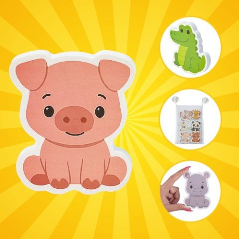 Puzzle piankowe do kąpieli - zwierzątka 26600