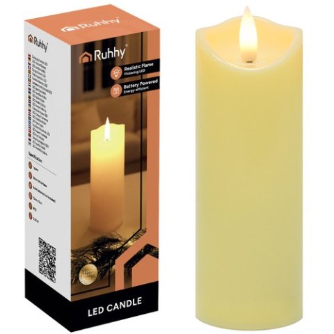 Świeczka/wkład LED 15x5cm 1szt. Ruhhy 26719 Świeczka/wkład LED 15x5cm 1szt. Ruhhy 26719