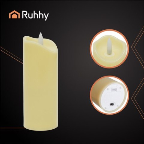 Świeczka/wkład LED 15x5cm 1szt. Ruhhy 26719 Świeczka/wkład LED 15x5cm 1szt. Ruhhy 26719