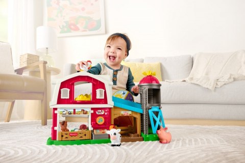 Zestaw figurek little people muzyczna farma