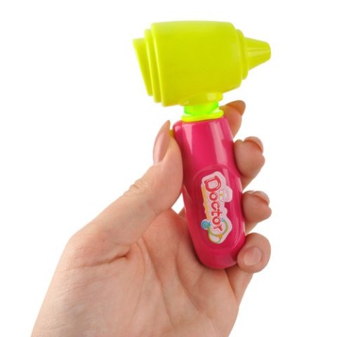 Zestaw małego doktora - wózek różowy 26556