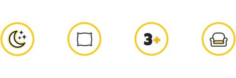 Fotelik dla dzieci rozkładany Kruzzel 26381