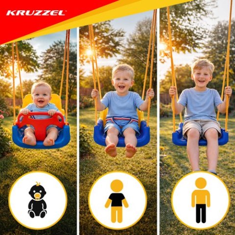 Huśtawka dla dzieci 3w1 23552