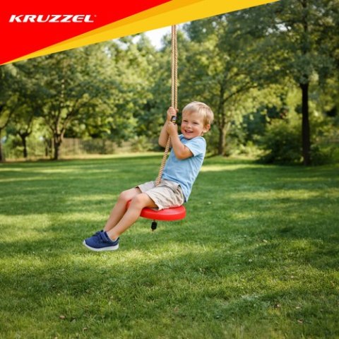 Huśtawka ogrodowa okrągła plastikowa 23554