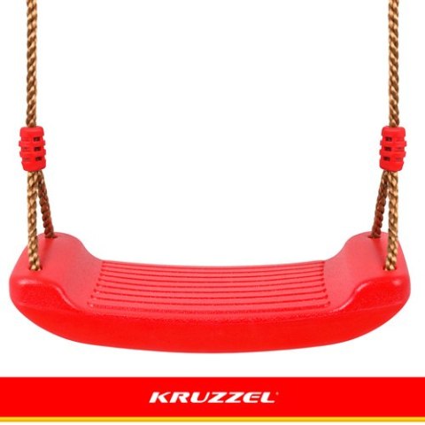 Huśtawka plastikowa - czerwona 23555