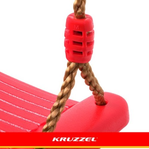 Huśtawka plastikowa - czerwona 23555